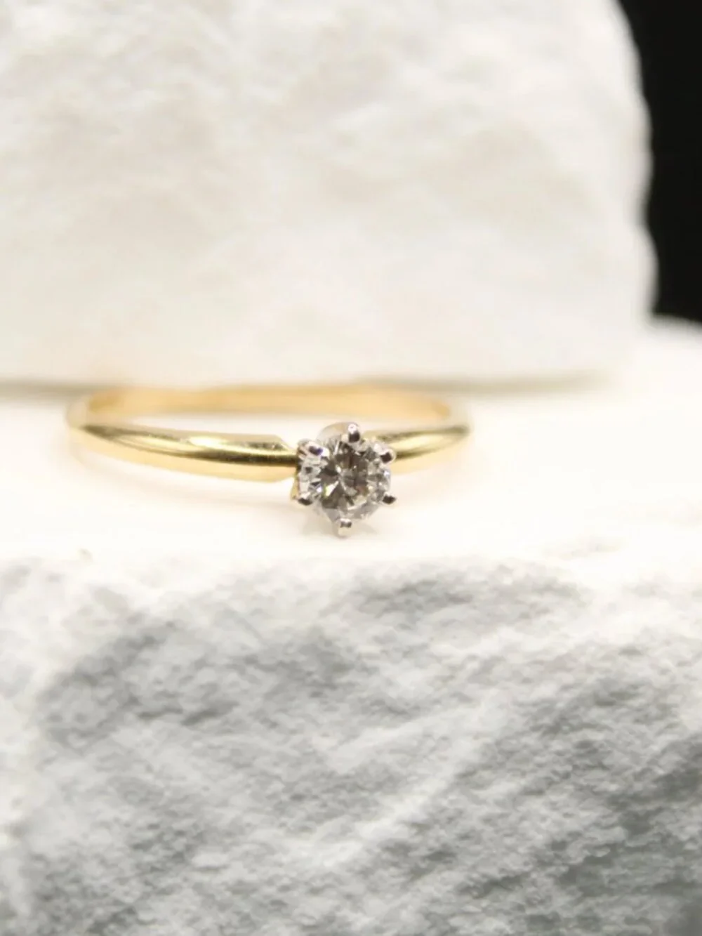 Classic Radiance Solitaire Diamond Ring